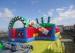 Kids Inlfatable Amusement Parks Inflatable Run Chasing Race Fun City / Durable And Safety