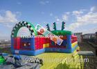 Kids Inlfatable Amusement Parks Inflatable Run Chasing Race Fun City / Durable And Safety