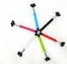 Black / red Wireless Bluetooth Selfie Stick For Smart Phone & Camera