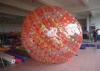 3mD 1.0mmPVC Red Inflatable Zorb Ball For Outdoor Fun