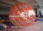 3mD 1.0mmPVC Red Inflatable Zorb Ball For Outdoor Fun