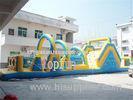 Kids And Adults Big Commercial Inflatable Water Slide With 2years Warranty