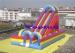 Large Size Square Inflatable Slide Mall Advertising Amusement Slide