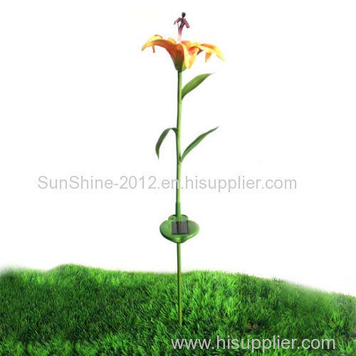 High simulation new-style solar led flower pot light Flower Solar Light Tulip Garden Lights LED Lawn Garden Lights