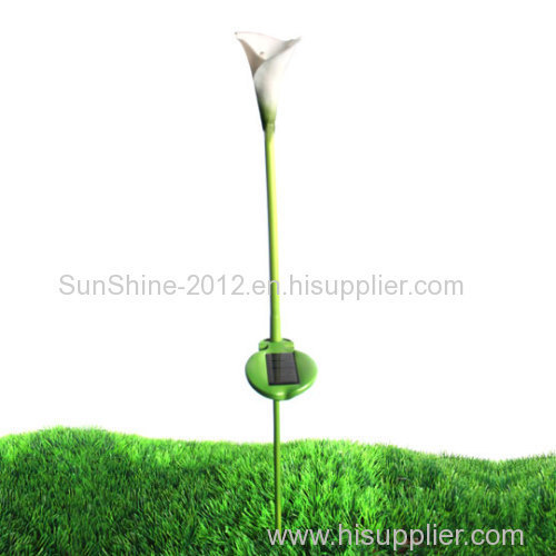 High simulation new-style solar led flower pot light Flower Solar Light Tulip Garden Lights LED Lawn Garden Lights