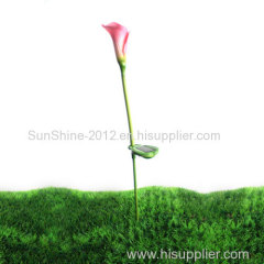 High simulation new-style solar led flower pot light Flower Solar Light Tulip Garden Lights LED Lawn Garden Lights