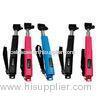 Foldable Android phone travel wireless selfie stick with bluetooth remote