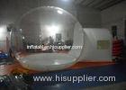 4M Diameter Inflatable Clear Bubble Tent , Inflatable Transparent PVC Dome Tent
