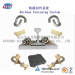 E Type Railway Fastening System / E clip for railroad fastener /Pandrol fastening system E clip for railway/ nabla clamp