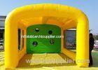 Entertainment Kids / Adults Inflatable Sports Games PVC Inflatable Football Shooting