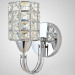 The modern Home Furnishing lighting lamp four square crystal lamp crystal wall sconce light fixture