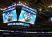 Wide View Angle P10 SMD 3IN1 Indoor Advertising LED Display in basketball court