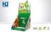 Ecofriendly Supermarket Cardboard Counter Display Box For Fruit Promotion