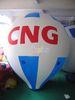 5m Long 0.18mm PVC Helium Inflatable Advertising Balloons With Custom Logo / Artwork