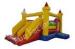 Childrens 15 oz Inflatable Castle Combo Bounce House With Double Slides