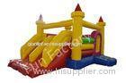 Childrens 15 oz Inflatable Castle Combo Bounce House With Double Slides