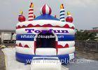 0.55mm PVC Tarpaulin Funny jumping castles / Adult Amusement Equipment