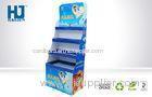 Advertising Recycle Corrugated Cardboard Rack with 4 Pallet For Daily Supplies