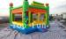 Green Custom Outdoor Adult Inflatable Large PVC Tarpaulin Commercial Bouncy Castles for Rent