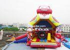 PVC Fireproof Commercial Inflatable Bouncers For Kids Jumping Car Houses