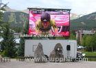Ultra Thin electronic advertising boards p16 outdoor led display screen light absorbing mask