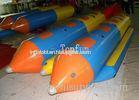 Durable Inflatable Flying Fish / Banana Water Sled Inflatable Boat 8 seats / Pvc Inflatable Banana B