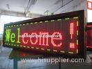 Traffice Yellow and Red Color Scrolling LED Sign Electronic Moving Message