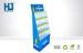 Blue Foldable Corrugated Cardboard Pallet Pop Up Display / Grocery Store Displays