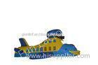 Lovely Giant Commercial Inflatable Combo Fish Plane With Fade Proof PVC