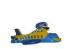 Lovely Giant Commercial Inflatable Combo Fish Plane With Fade Proof PVC