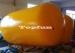 Inflatable Water Parks / Yellow Inflatable Cylinder Blob 2m Dia Or Customized