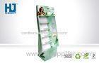 Recyclable Printing Floor Cardboard POS Make Up Displays , Paper Display Stand