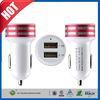 Mini Dual USB Car Charger Universal USB Power Adapter For iPhone 6