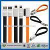 Flat Magnetic Premium Data Cell Phone USB Cable , IOS8 USB Data Line