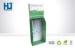 Promotional Floor Standing Advertising Cardboard Display Stand With Hooks For Key Ring