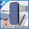 Blue Dual Layer PC TPU Apple iPhone 6 Plus Case , 5.5 inch Cell Phone Back Case