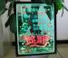 Full color flashing transparent LED Writing Boards illuminated advertising signs