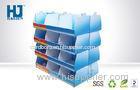 Cube Cardboard Display Stand For Products Promotion , Retail Store Display Racks