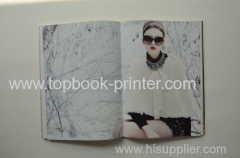 Full Color Custom tri-layer sponge binding Hardcover Book with gold or silver gilt edges Printer