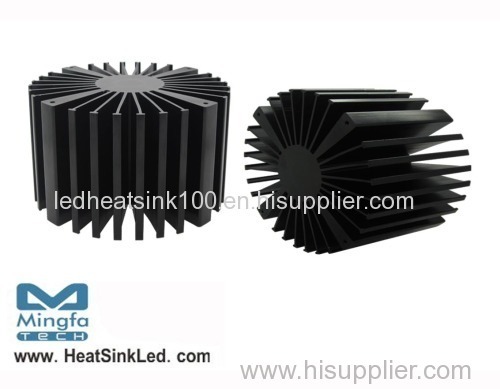 100W Bridgelux Modular Passive LED Star Heatsink Φ160mm