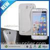 Clear S Line Gel Soft TPU Cell Phone Protective Cases , Huawei Ascend G730 Case