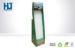 ECO-Friendly Green Cardboard Product Displays , Car Perfume Corrugated Paper Shelf