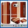 DustproofShock Resistant Stripe Bamboo Iphone 5 5S Case Cover , Mobile Phone Protective Shell