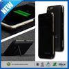 4800mAh Flip Leather Power Bank Backup Cell Phone Battery Case Stand For 4.7 Iphone 6
