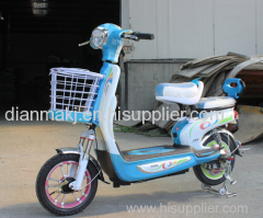 electric bike electric bicycle with pedals and basket