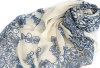 fashion paisley print in polyester scarf