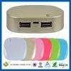 6000 mAh Portable Power Banks , Travel Iphone Emergency Charger Power Case