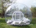 1.0mm PVC Clear Inflatable Bubble Tent / Camping Tent for Family Party 4m Dia