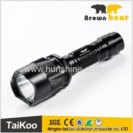 supper bright police led flashlight