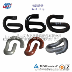 Railway Fastening System Rail Clip/Rail Clip Manufacturer/Shanghai Supplier Rail Clip